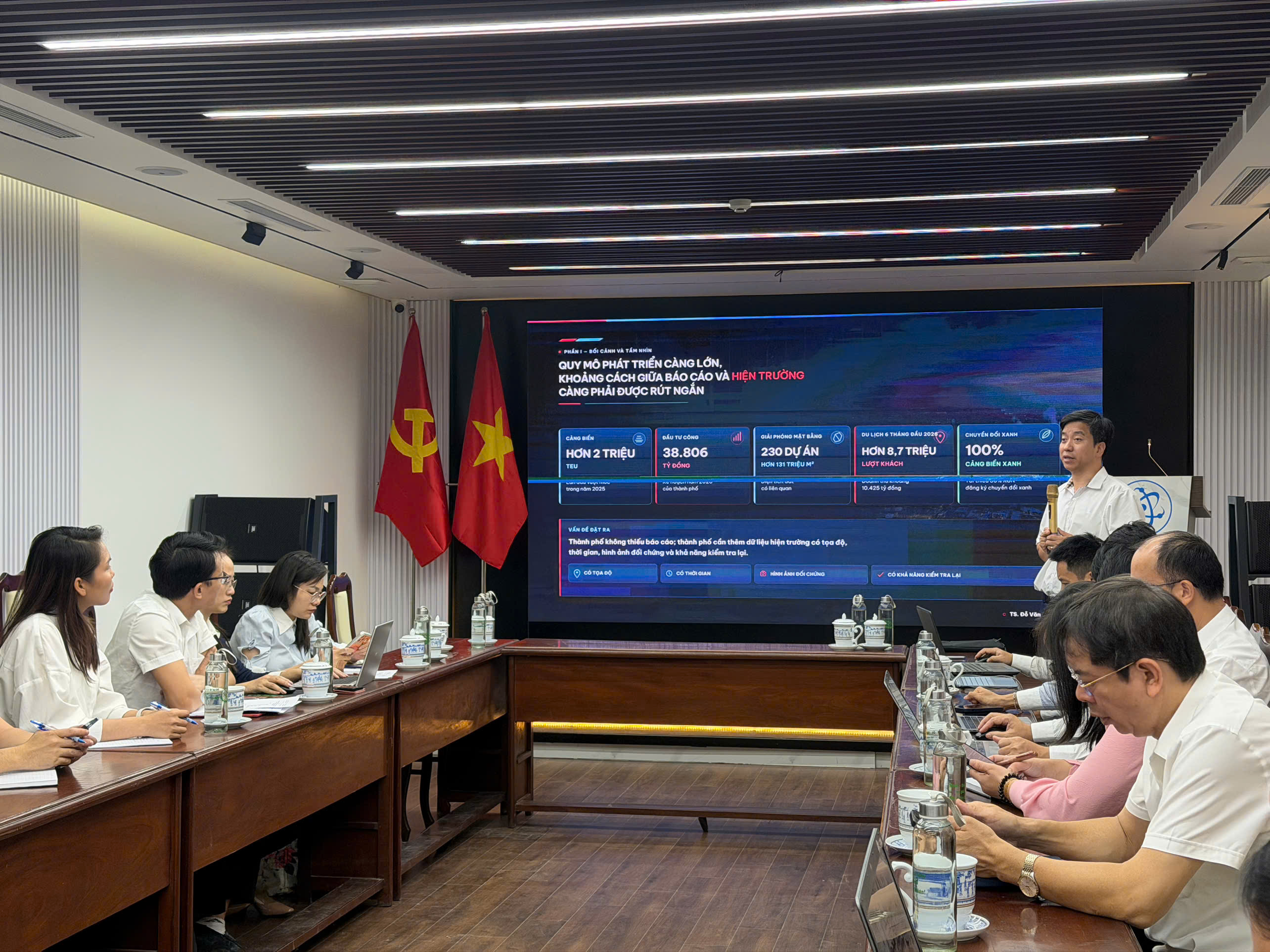 Hội nghị tại Sở KH&CN Hải Phòng